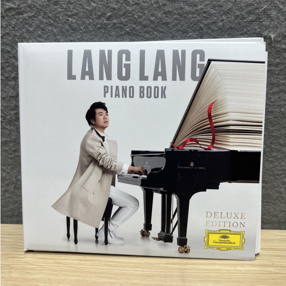 Brand New Piano Book Deluxe Edition Lang Lang 2 CD Set 2019 + Goldberg Variation
